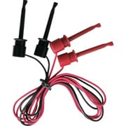 TLA-105 [テイシン ICテストリード 100cm ICクリップL両端付 (2本入)]