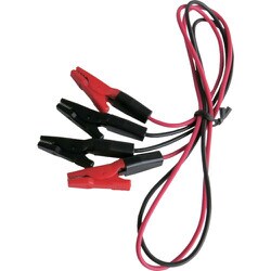 テイシン テストリードS 50cm モールドクリップS両端付 (2本入) TLA-24