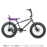 ファットバイク サドル:レッドラメ80 シシーバー:ブラック80 BRONX 20 CUSTOM