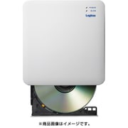 WiFi対応DVDディスクドライブ/5GHz/iOS_Android対応/DVD再生対応/CD録音対応/USB2.0/ホワイト LDR-PS5GWU3PWH