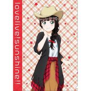 ラブライブ！サンシャイン！！ クリアファイル 黒澤ダイヤ 西部風 [キャラクターグッズ]