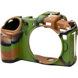 カメラ用シリコンカバー イージーカバー Canon EOS RP用 カモフラージュ