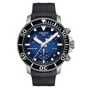 SEASTAR(シースター) クロノ QT BL ラバー 並行輸入品 2年保証 T120.417.17.041.00