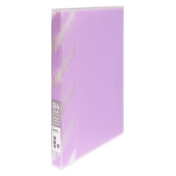 パペルールアクテ A4バインダー パープル LN52PU