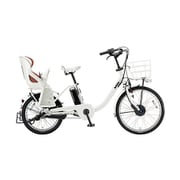 電動アシスト自転車 bikke MOB dd(ビッケ モブ dd) 前24型/後20型 14.3Ah相当 内装3段変速 E.XBKホワイト BM0B49 3P909A0