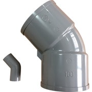 TS45L100 [トーエー TS継手 45°エルボ 100]