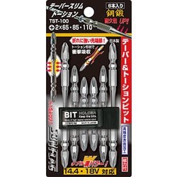 TST-100 [サンフラッグ テーパースリムトーションビットセット(6本組セット)]