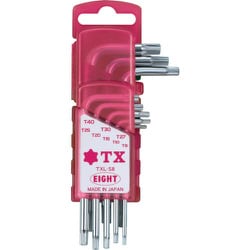 TXL-S8 [エイト TXレンチ 標準寸法 ドアホルダー 8本セット T8～T40]