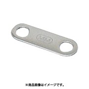 UBP-0835 [水本 ステンレス Uボルト用楕円プレート ピッチ35mm （849-3051） 1個]