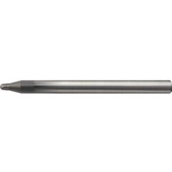ユニオンツール 超硬合金硬脆材加工用UDC2枚刃ボール R2×刃長2.8 UDCBF2040-0280