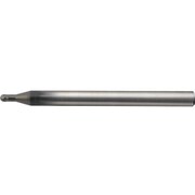 ユニオンツール 超硬合金・硬脆材加工用ロングネックボール R2.5×有効長10 UDCLBF2050-1000