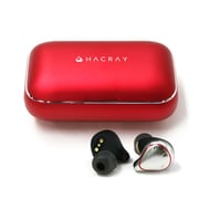 完全ワイヤレスイヤホン HACRAY W1 Bluetooth対応 Red HR16370