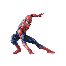 ヨドバシ Com メディコム トイ Medicomtoy Mafex Spider Man Comic Paint 塗装済み可動フィギュア 全高約155mm 通販 全品無料配達