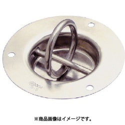 UR-3 [水本 ステンレス 埋め込みリングフック 径70mm （849-3105） 1個]