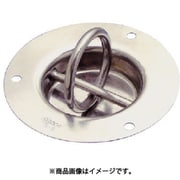 UR-5 [水本 ステンレス 埋め込みリングフック 径90mm （849-3106） 1個]