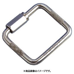 VH-4 [水本 ステンレス 四角リングキャッチ 線径4mm 長さ34mm （849-3121） 1個]