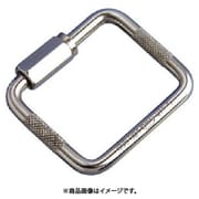 VH-4 [水本 ステンレス 四角リングキャッチ 線径4mm 長さ34mm （849-3121） 1個]