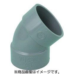 VU45L100 [トーエー VU継手45°エルボ 100]