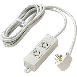 Panasonic OAタップ(接地2P15A引掛形)(2コ WCH2632H