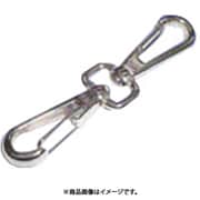 WF-1 [水本 ステンレス スイベルダブルフック 線径4mm 長さ112mm （849-3158） 1個]