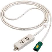 Panasonic ハーネスOAタップ接地抜止3m2コ口グレ WFA6632HG