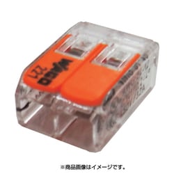 WFR-2-JP [JAPPY ワンタッチコネクタ クリアタイプ 100個入 電線数2本]