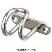 WPH-4 [水本 ステンレス ワイヤープレートフック 40mm×12mm （849-3180） 1個]