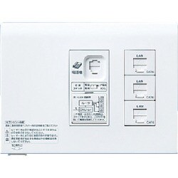 WTF35865W [Panasonic 宅内LANパネルひらいてねット4箇所]