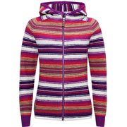 W Montagne Hood 192 2 5037 Purple Wine Sサイズ [スキーウェア ミドルウェア レディース]