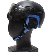 エッセンス ミップス アジアンフィット ESSENCE MIPS AsianFit 7104903 Matte Black/Shock Blue Sサイズ(52-55.5cm) [スキーヘルメット レディース]
