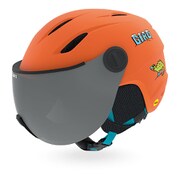 バズ ミップス BUZZ MIPS 7104887 Matte Deep Orange Din Sサイズ(52-55.5cm) [スキーヘルメット ジュニア]