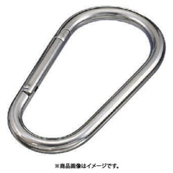 水本 ステンレス カラビナジャンボ 環なし 線径16mm 長さ229mm （849-3223） 1個 XJB-16A
