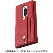 DCS-XP1PUALRD [Xperia1用ケース clings Slim Hand Strap Case PUレザー レッド]