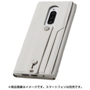 DCS-XP1PUALWH [Xperia1用ケース clings Slim Hand Strap Case PUレザー ホワイト]