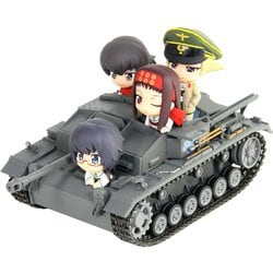 PD86 III号突撃砲 F型 エンディングVer.全国大会時 エルヴィン＆カエサル アクリルフィギュア付き [ガールズ＆パンツァーシリーズスケール 塗装済み完成品]