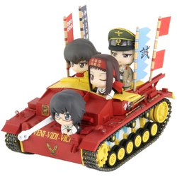 PD87 III号突撃砲 F型 エンディングVer.親善試合時 おりょう＆左衛門佐 アクリルフィギュア付き [ガールズ＆パンツァーシリーズスケール 塗装済み完成品]