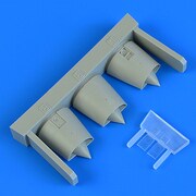 QIC72615 ミラージュF.1 エアインテーク スペシャルホビー用 [1/72スケール レジン製ディティールアップパーツ]