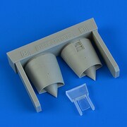 QIC72616 ミラージュF.1B エアインテーク スペシャルホビー用 [1/72スケール レジン製ディティールアップパーツ]