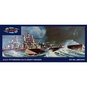 ATLAMCH457 米海軍 重巡洋艦 USS ピッツバーグ CA-72 旧レベル [1/480スケール プラモデル]