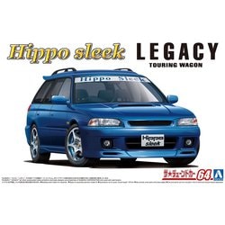 ザ・チューンドカーシリーズ No.64 ヒッポスリーク BG5 レガシィツーリングワゴン '93 スバル [1/24スケール プラモデル]