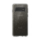 Galaxy S10 Presidio Clear+Glitter Clear with Gold Glitter/Clear