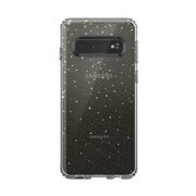 Galaxy S10 Presidio Clear+Glitter Clear with Gold Glitter/Clear
