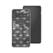 Galaxy S10+ adidas OR Snap Case CLEAR SS19 silver colored