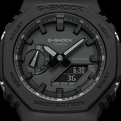 【超人気色】CASIO G-SHOCK 腕時計GA-21001A1JF ブラック腕時計(デジタル)