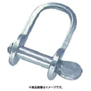 YS-4 [水本 ステンレス 板シャックル 長さ19mm 内幅10mm （849-3242） 1個]