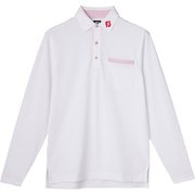 FJ-F19-S14 WH XL [LSサーモライトチェストポケットシャツ メンズ XLサイズ ホワイト]