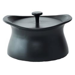 best pot（ベストポット） 25cm 土鍋 6～7合 ブラック BP25-BK