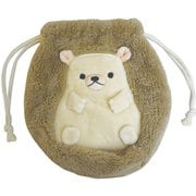 600-2316 [petit colon ぬいぐるみ巾着 ハリネズミ]