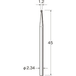 C1012 [リューター 精密加工用スチールカッター]