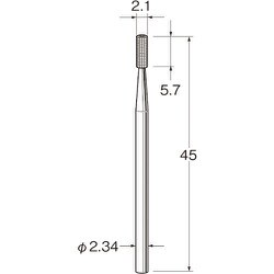 C1421 [リューター 精密加工用スチールカッター]